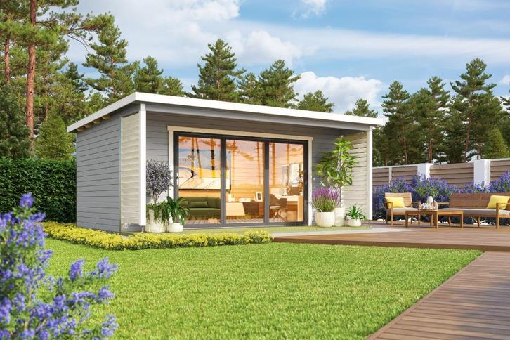 NIEUW Modern tuinhuis Liverpool 3, Hobby en Vrije tijd, Overige Hobby en Vrije tijd, Nieuw, Verzenden