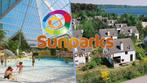 Bon 200€ ticket attraction (Parc SunParks), Kortingsbon, Pretpark, Drie personen of meer