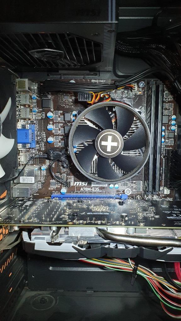 lot avec carte mère msi + cpu amd fm2 + 8gb ddr3, Computers en Software, Moederborden, Gebruikt, AMD, DDR3, Ophalen of Verzenden