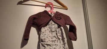 Jurkje en bijhorend giletje maatje 78 beschikbaar voor biedingen