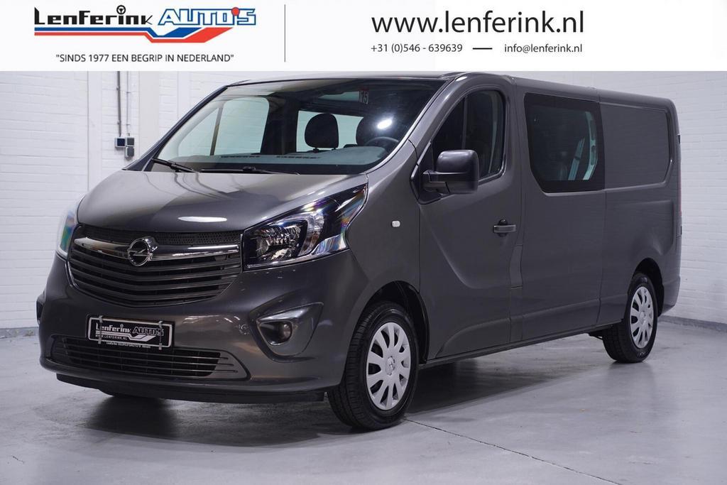 Opel Vivaro 1.6 CDTI 125 pk Dubbel Cabine L2 Navi, Airco, La