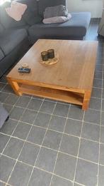 Salontafel uit teak, Huis en Inrichting, Tafels | Salontafels, Ophalen, Zo goed als nieuw, Minder dan 50 cm, 100 tot 150 cm