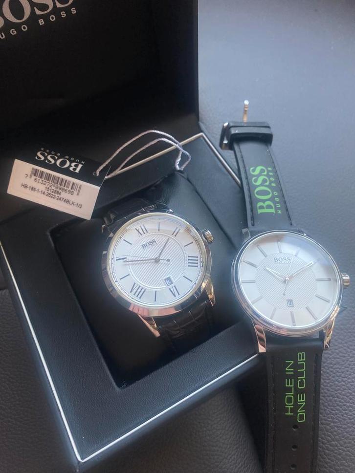 2X Horloge hugo boss edition Golf, Handtassen en Accessoires, Sporthorloges, Zo goed als nieuw, Verzenden