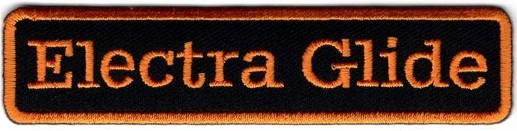Harley Davidson Electra Glide stoffen opstrijk patch embleem, Motoren, Accessoires | Overige, Nieuw, Verzenden
