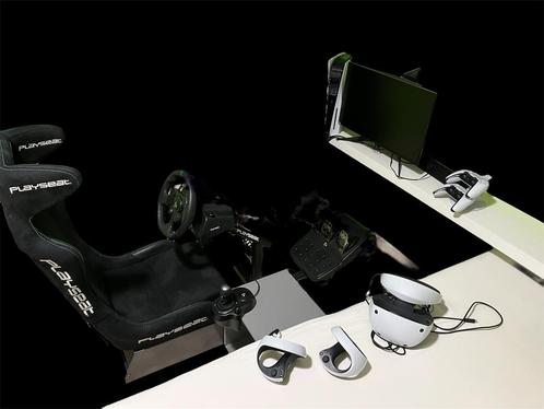 VOLLEDIGE Game sim setup :logitech ,playstation , vr2, Games en Spelcomputers, Spelcomputers | Xbox | Accessoires, Zo goed als nieuw