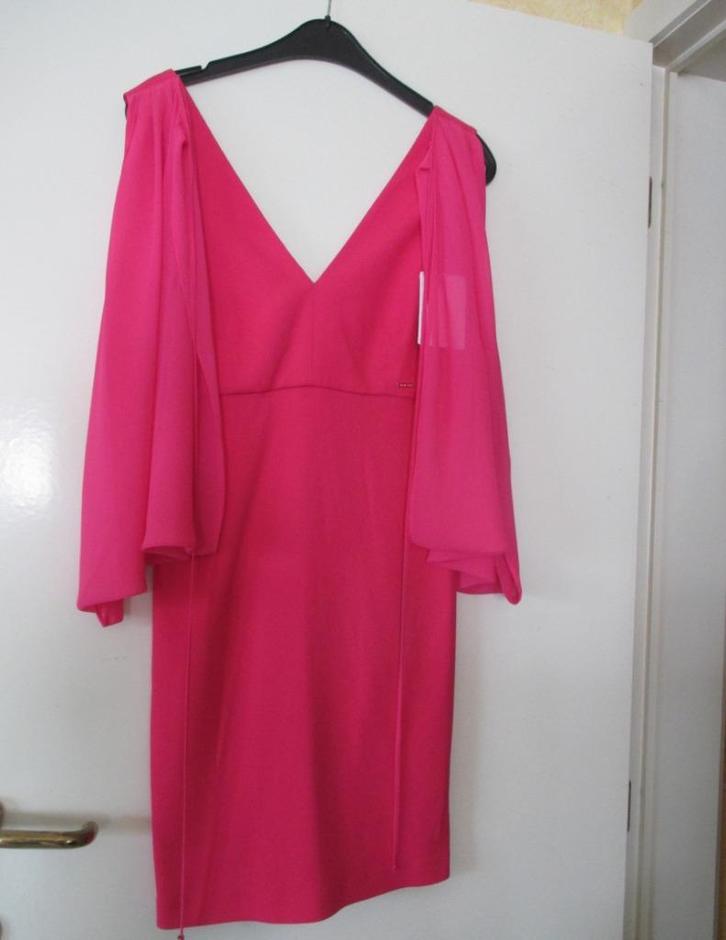 rode cocktailjurk Nenette maat 42 NIEUW, Kleding | Dames, Gelegenheidskleding, Nieuw, Cocktailjurk, Maat 42/44 (L), Ophalen of Verzenden