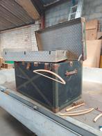 Oude hutkoffer, Huis en Inrichting, Woonaccessoires | Kisten, Ophalen, Zo goed als nieuw