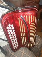 Accordéon rouge Crucianelli, Muziek en Instrumenten, Met riemen, Ophalen, Overige merken, 48-bas