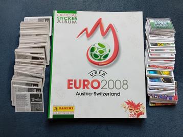 panini EURO 2008 leeg album + alle stickers, Enlèvement ou Envoi, Neuf, Autocollants et Photos