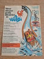 oude reclame Walibi boomstammen, Ophalen of Verzenden, Zo goed als nieuw