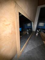 JYSK spiegel met houteffect, Huis en Inrichting, Woonaccessoires | Spiegels, Ophalen, Gebruikt, 150 tot 200 cm, Rechthoekig