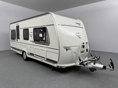 Fendt Bianco Selection 515 SG Mover Fietsendrager, Caravans en Kamperen, Caravans, Rondzit, Fendt, 2 aparte bedden, 5 tot 6 meter