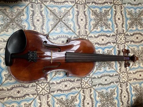 Mooie antiek viool met toebehoren, Musique & Instruments, Instruments à cordes frottées | Violons & Altos, Utilisé, Violon, Violon 4/4