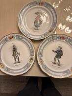 Antiek franse borden, Ophalen