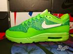 Nike Air Max 1 Ultra Flyknit 'Voltage Green' EU41 2016, Overige kleuren, Nike, Ophalen of Verzenden, Zo goed als nieuw