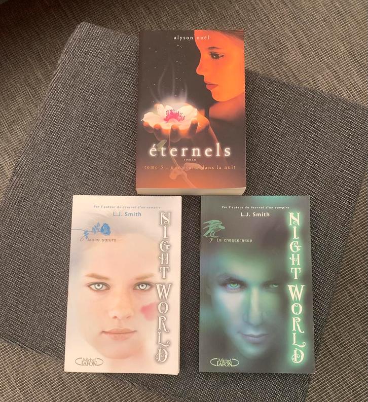 Lot de 3 Livres, Boeken, Romans, Gelezen, Ophalen
