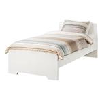 Eénpersoonsbed, Huis en Inrichting, Slaapkamer | Bedden, Ophalen, 90 cm, Eenpersoons, Wit