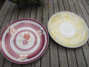 2 Sierborden borden ø=31cm 15€ beschikbaar voor biedingen