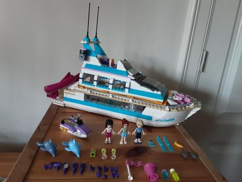 Lego Friends grote cruiseboot, Kinderen en Baby's, Speelgoed | Duplo en Lego, Zo goed als nieuw, Lego, Complete set, Ophalen of Verzenden