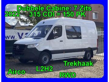 Mercedes-Benz Sprinter 315 / 31.400€ + BTW / Dubbele Cabine