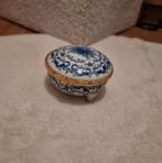 Petite boîte en porcelaine bleu et blanc – Style chinois – B, Ophalen of Verzenden