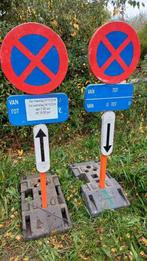 Set verkeersborden E3 parkeerverbod, Doe-het-zelf en Bouw, Ophalen, Gebruikt