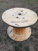 Haspels, bobijnen, kabelhaspels, tuintafel, Tuin en Terras, Tuintafels, Ophalen, Zo goed als nieuw, Hout