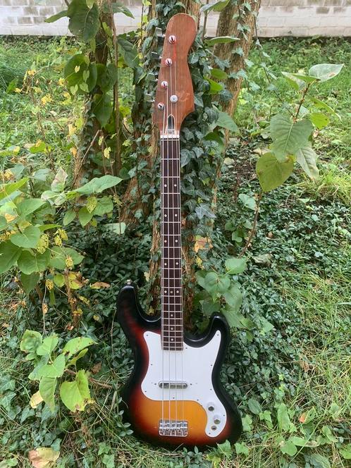 1960’s Thomas Short Scale bass Japan, Musique & Instruments, Instruments à corde | Guitares | Basses, Utilisé, Électrique, Enlèvement ou Envoi