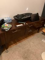 Heerlijke vintage dressoir en nachtkastjes, Huis en Inrichting, Slaapkamer | Bedden, Ophalen, Gebruikt, Bruin, Hout