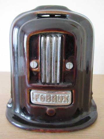 spaarpot FOBRUX-gietijzer-geëmailleerd-1900/1950-VINTAGE beschikbaar voor biedingen