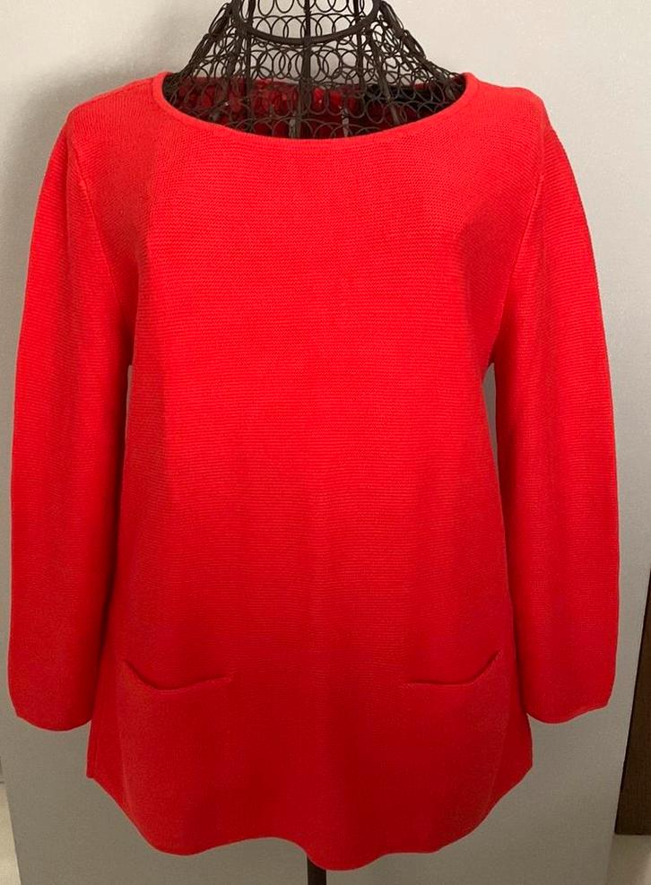 Halluber M Charmante trui Nieuwstaat, Kleding | Dames, Truien en Vesten, Zo goed als nieuw, Maat 38/40 (M), Rood, Ophalen of Verzenden
