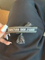 christian dior bandje, Handtassen en Accessoires, Armbanden, Ophalen of Verzenden, Nieuw, Zwart, Overige materialen