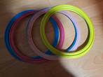 Verschillende kleuren hoelahoeps, Sport en Fitness, Hoelahoeps, Ophalen, Zo goed als nieuw