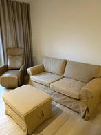 Slaapzetel met poef IKEA - ophalen Haacht gelijkvloers, Ophalen, Zo goed als nieuw, Stof