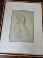 Reproduktie - zelfportret Albrecht Dürer, Antiek en Kunst, Ophalen of Verzenden