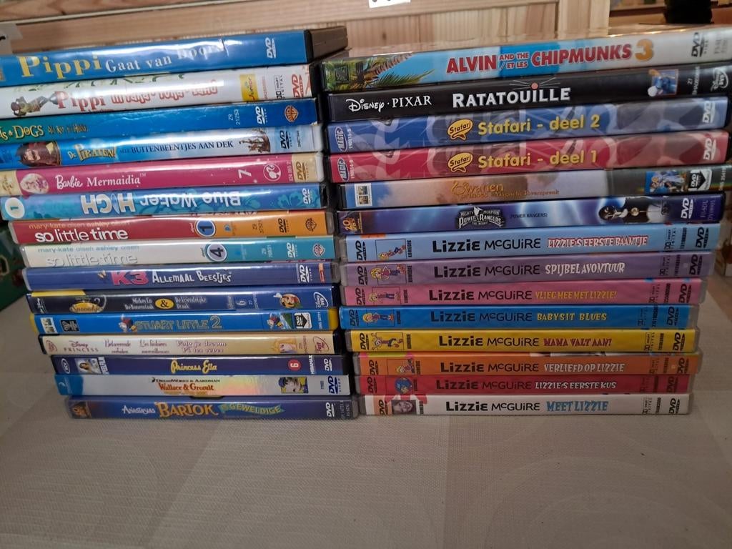 KinderDVDs, Cd's en Dvd's, Dvd's | Kinderen en Jeugd, Gebruikt, Ophalen
