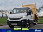 Iveco DAILY 35C14 DUB.CAB Kipper Kist!, Auto's, Bestelwagens en Lichte vracht, Iveco, Wit, Bedrijf, Te koop