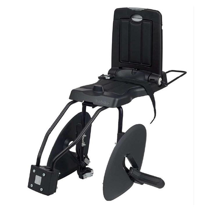 Bobike Maxi Junior Plus Urban Black Achterstoeltje, Fietsen en Brommers, Fietsaccessoires | Fietsstoeltjes, Nieuw, Achterzitje
