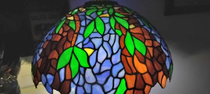 Originele Tiffany lamp , herkomst veilinghuis, Antiek en Kunst, Antiek | Verlichting, Ophalen