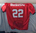 M - Jup believe 22 red devil voetbalshirt - gebruikt., Ophalen of Verzenden, Gebruikt, Shirt