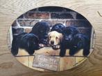 bord met honden Nigel Hemming, Antiek en Kunst, Antiek | Keramiek en Aardewerk, Ophalen of Verzenden