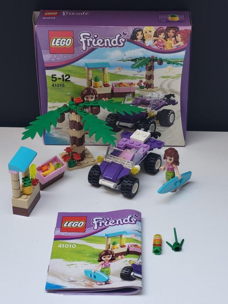 LEGO Friends 41010 Olivia's Beach Buggy, Kinderen en Baby's, Speelgoed | Duplo en Lego, Zo goed als nieuw, Lego, Complete set