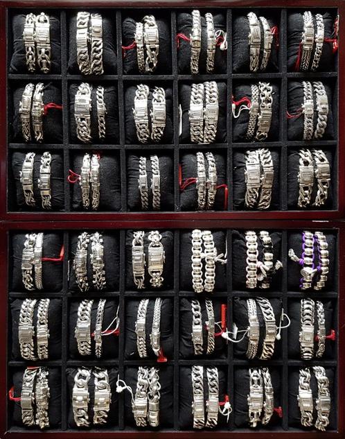 Originele Buddha to Buddha + Z3UZ armbanden zilver - SALE!, Bijoux, Sacs & Beauté, Bracelets, Neuf, Argent, Argent, Enlèvement ou Envoi