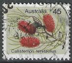 Australie 1975 - Yvert 577 - Courante reeks met bloemen (ST), Timbres & Monnaies, Timbres | Océanie, Affranchi, Envoi