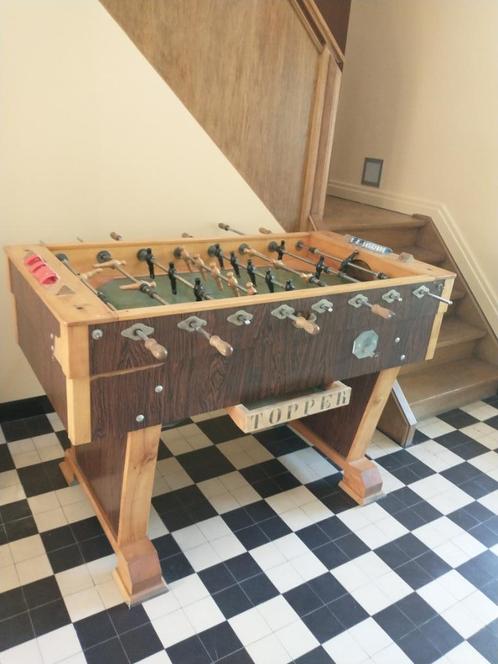 Kickertafel - voetbaltafel vintage, Hobby en Vrije tijd, Overige Hobby en Vrije tijd, Gebruikt, Ophalen