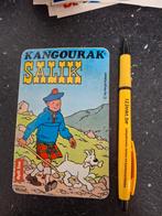 Vintage sticker Kuifje stripfiguur strip Kangourak, Verzamelen, Ophalen of Verzenden, Kuifje, Zo goed als nieuw, Plaatje, Poster of Sticker