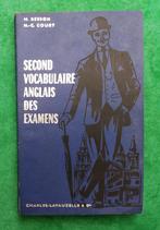 Second Vocabulaire Anglais Des Examens Par Besson H 1965, Envoi, Secondaire, Anglais, Collectif