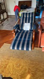 1 nouveau fauteuil debout rayé, un marchepied fauteuil relax, Maison & Meubles, Canapés | Repose-pieds & Poufs, Neuf, Enlèvement ou Envoi