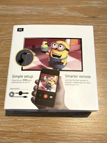 Google chromecast 4K beschikbaar voor biedingen