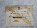Brevet Leger Armée Bloed Sang Medische Dienst Service Médica, Verzenden, Landmacht, Foto of Poster